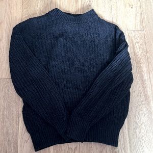 Wilfred free chenille black sweater